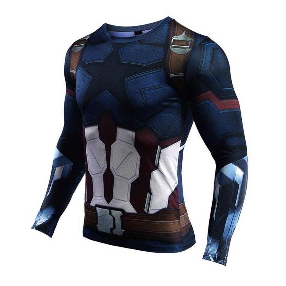 Captain America compression shirt medium